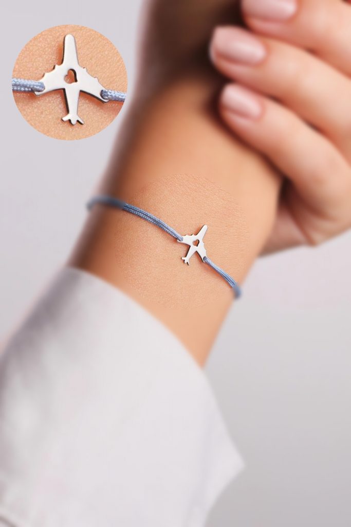 Βραχιολάκι με σχήμα αεροπλάνο