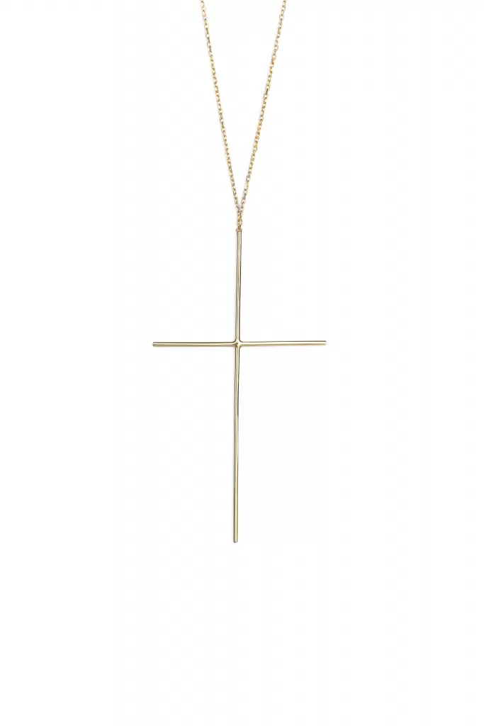 Κολιέ με μεγάλο σταυρό