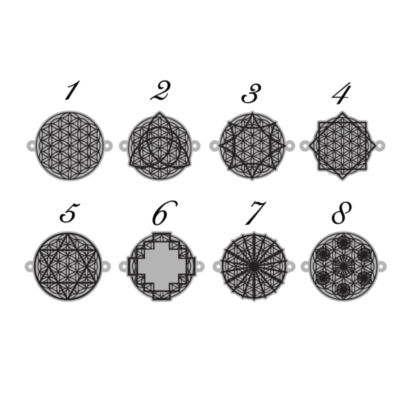 Βραχιολάκι με σχήμα το λουλούδι της ζωής