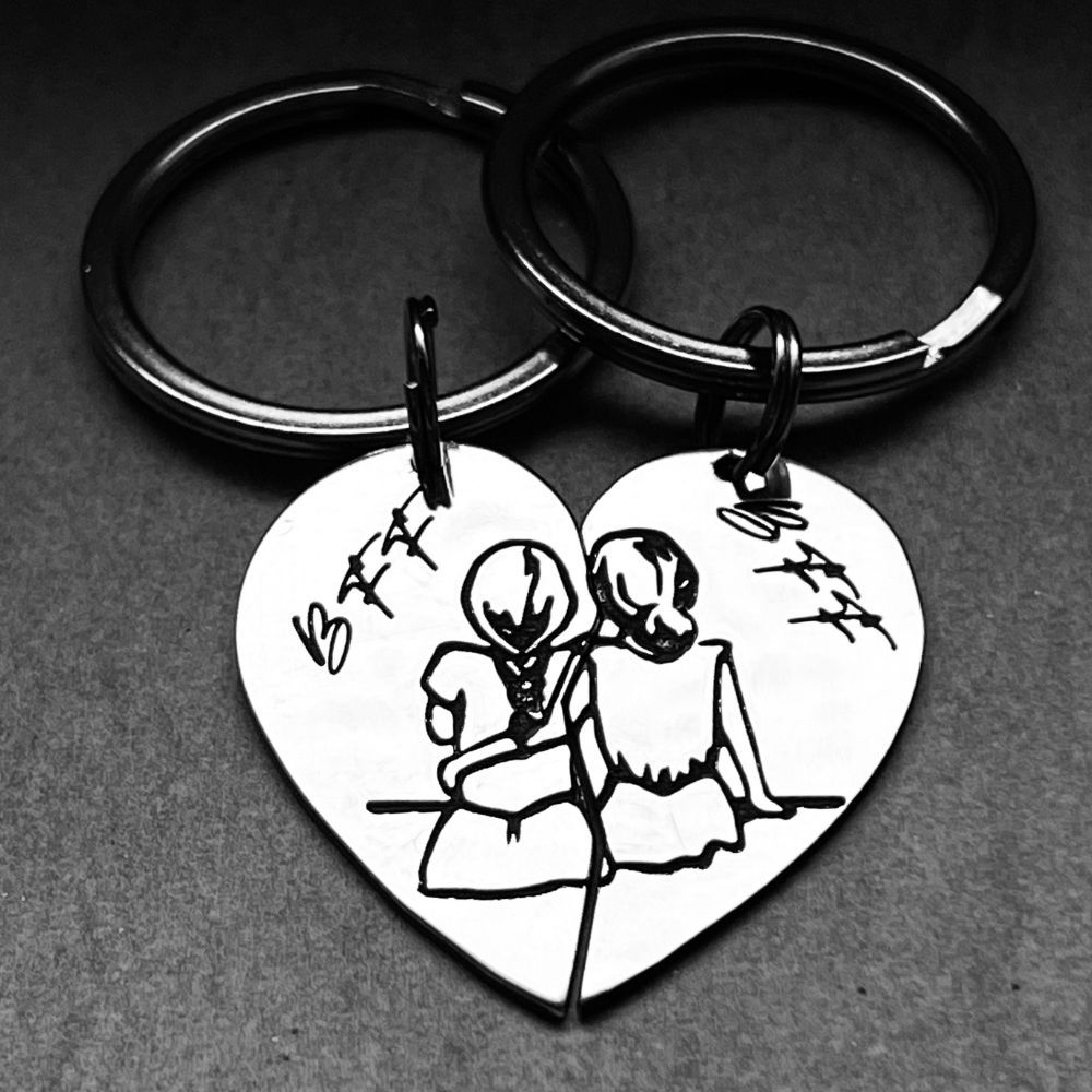 Μπρελόκ φιλίας BFF leador.gr