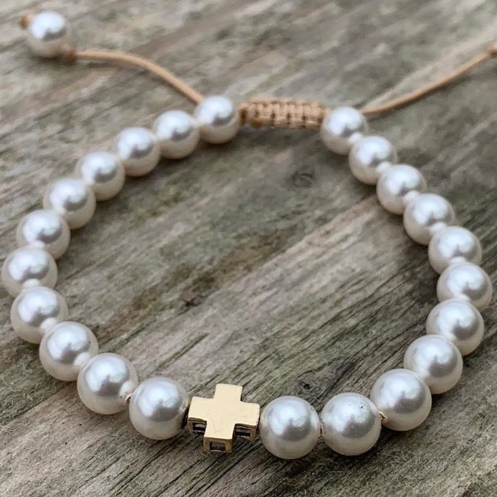 Βραχιόλια με μαργαριτάρια Leador.gr