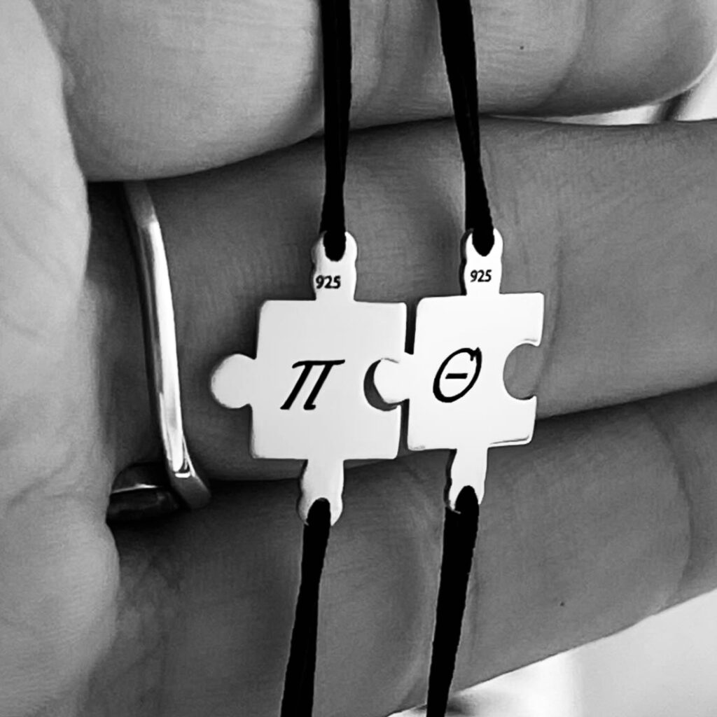 Σετ με 2 βραχιολάκια λαίδη και αλήτης, παζλ leador.gr