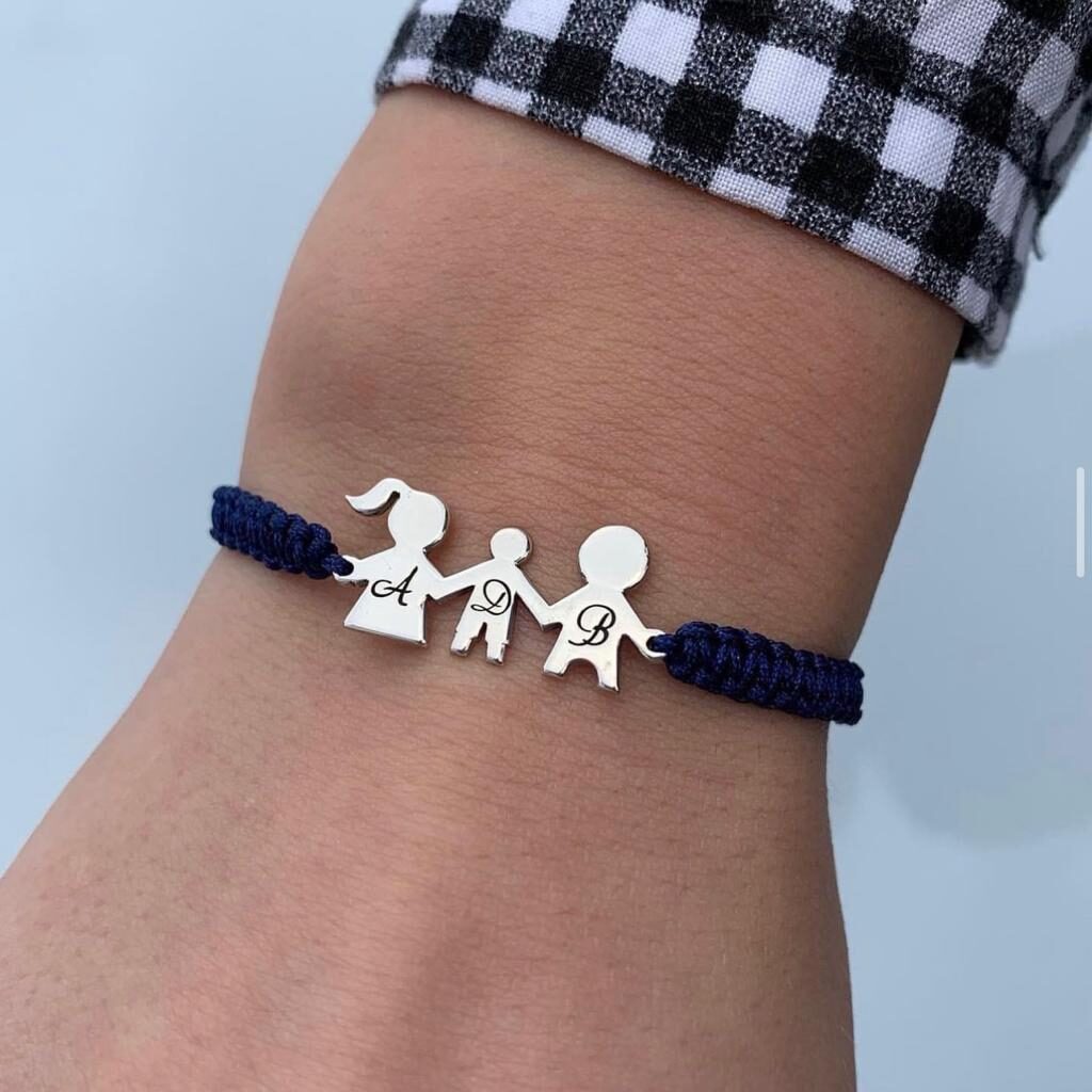 Βραχιολάκι με σχέδιο οικογένειας leador.gr