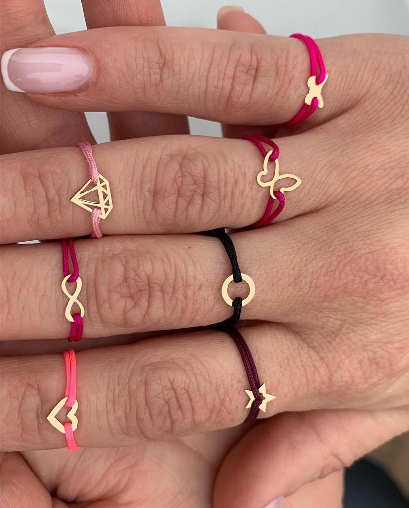 Δαχτυλίδια με σχέδια από χρυσό 14 Κ