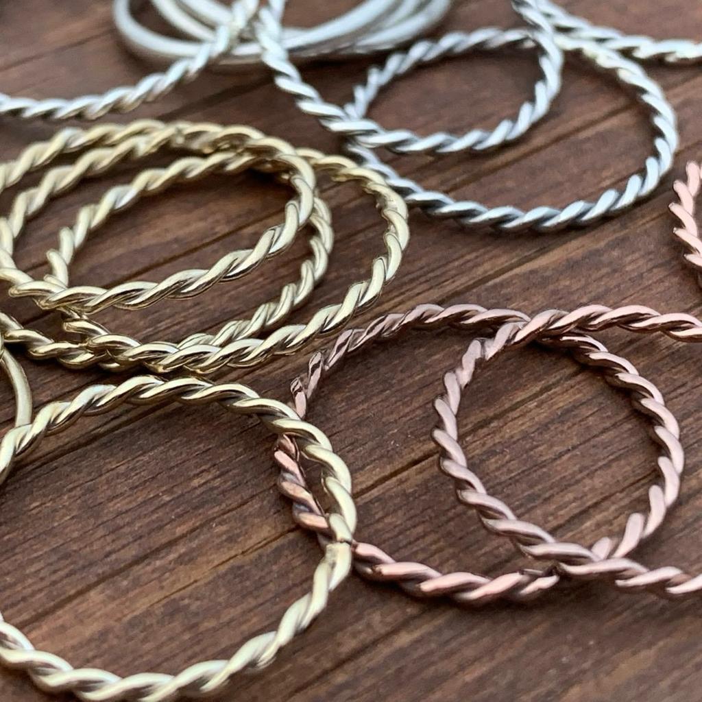 Χειροποίητα δαχτυλίδια από ασημί 925 ,