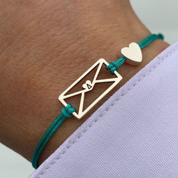 Βραχιολάκι σε σχήμα φακελάκι 💌